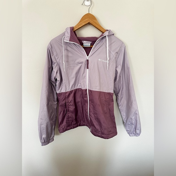 Columbia Jackets & Blazers - Columbia Two-Tone Purple Windbreaker